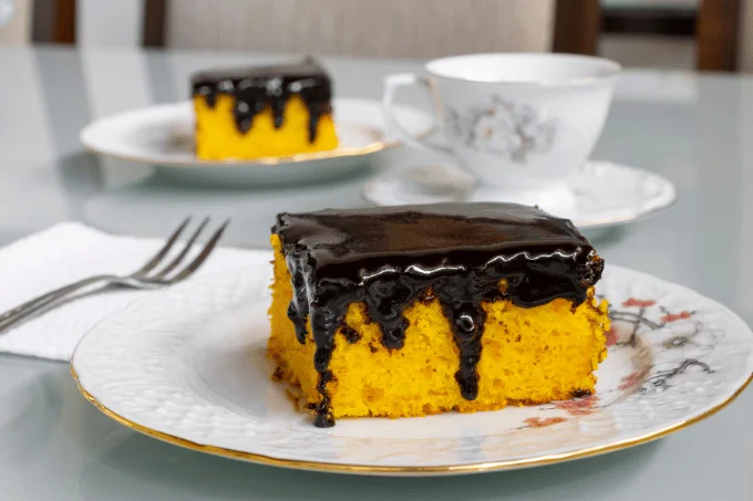 bolo de cenoura