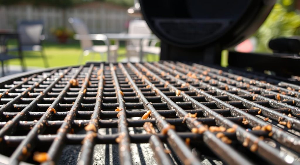 limpeza de grelha de churrasqueira